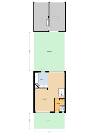 Floorplan - Beethovenlaan 14, 3752 WD Bunschoten-Spakenburg